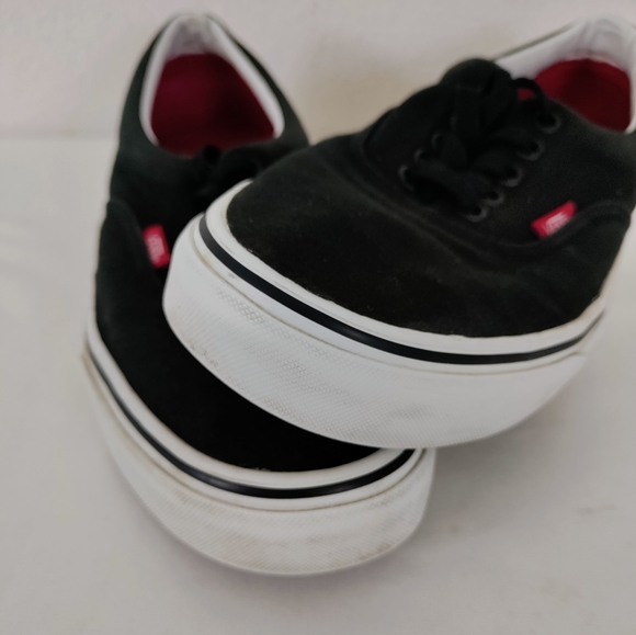 Vans Mens Era 721494 Black Casual Shoes Sneakers Size 7.5 - Picture 6 of 12
